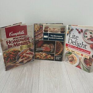 SET of 3 COOK BOOKS